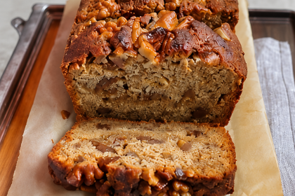 Mary Berry Date and Walnut Cake