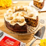 Mary Berry's simnel cake is the ultimate traditional Easter bake — rich fruit cake layered with marzipan and topped with eleven marzipan balls.