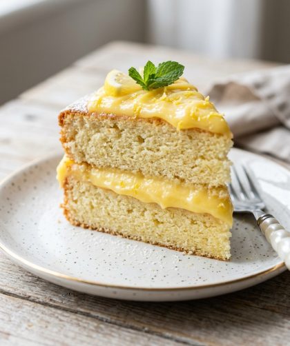 Lemon Curd Cake close up 202605281322