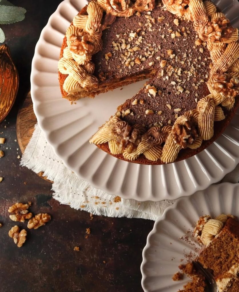 Mary Berry Coffee and Walnut Cake Recipe 2 Mary Berry Coffee and Walnut Cake Recipe
