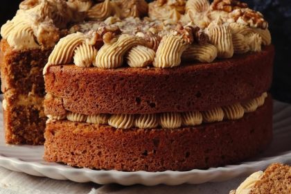 Mary Berry Coffee and Walnut Cake Recipe