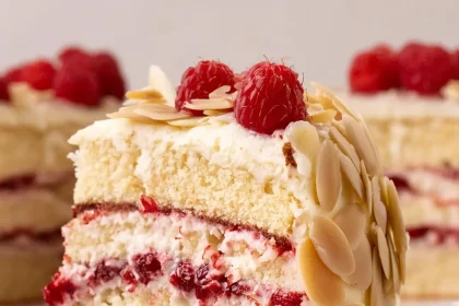 Mary Berry White Chocolate and Raspberry Cake