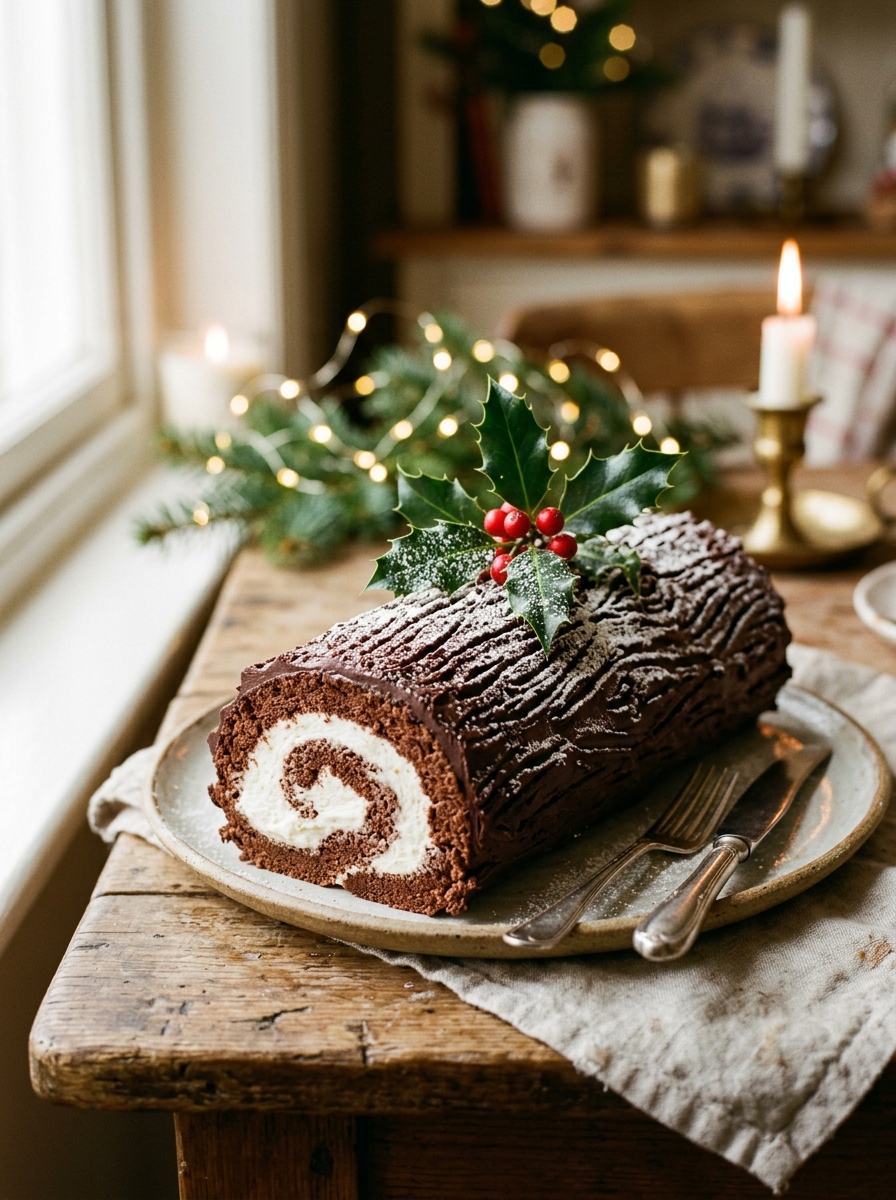 Mary Berry Chocolate Yule Log Recipe