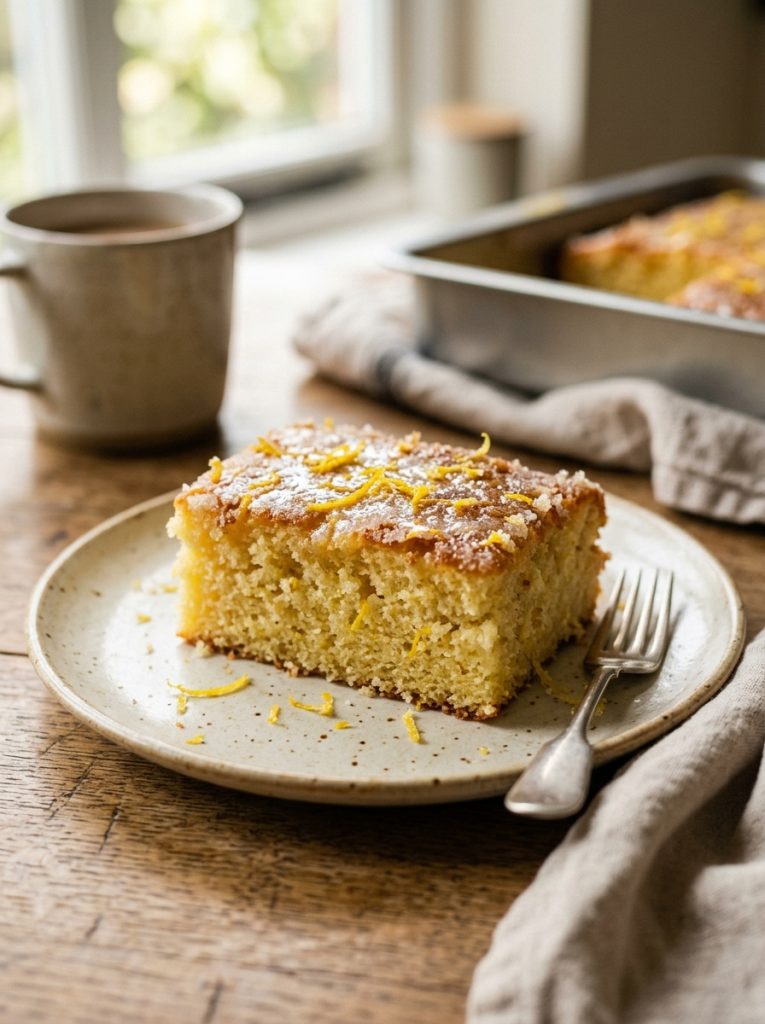 Mary Berry Lemon Drizzle Traybake Recipe 2 Mary Berry Lemon Drizzle Traybake Recipe
