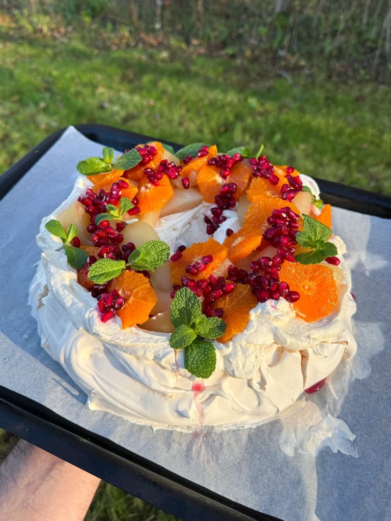Mary Berry Christmas Wreath Pavlova Recipe