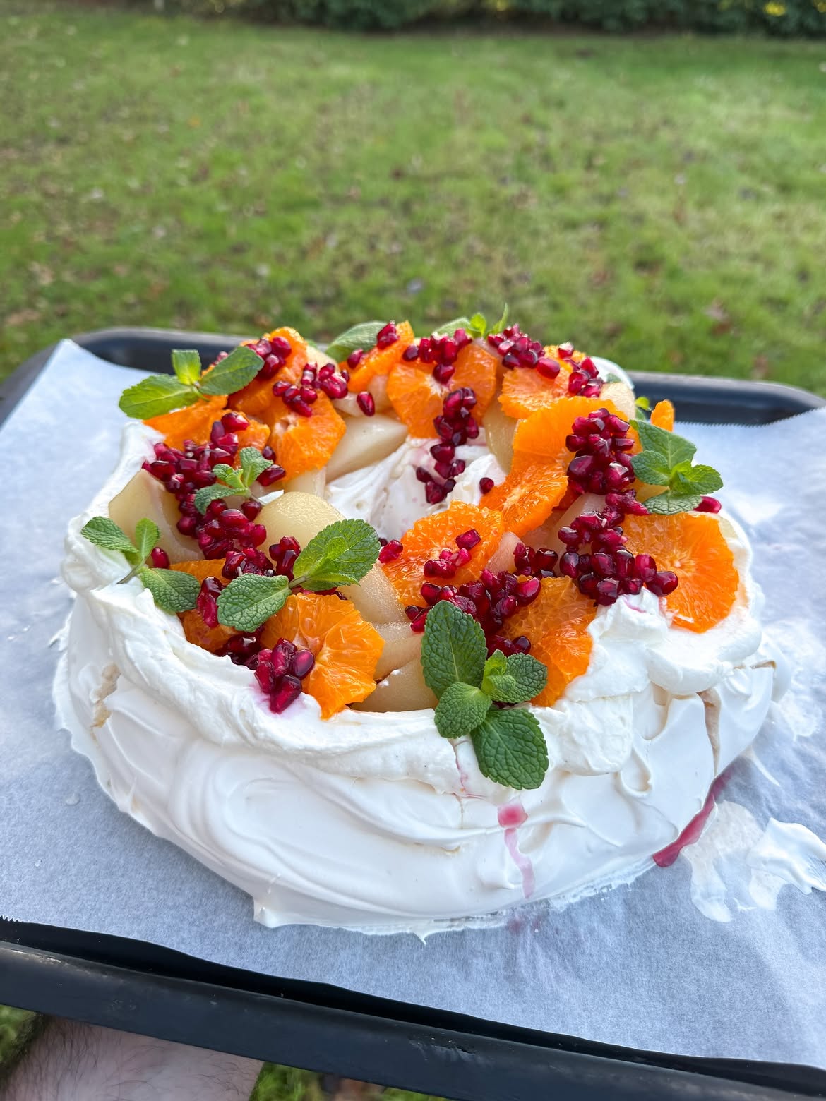 Mary Berry Christmas Wreath Pavlova Recipe