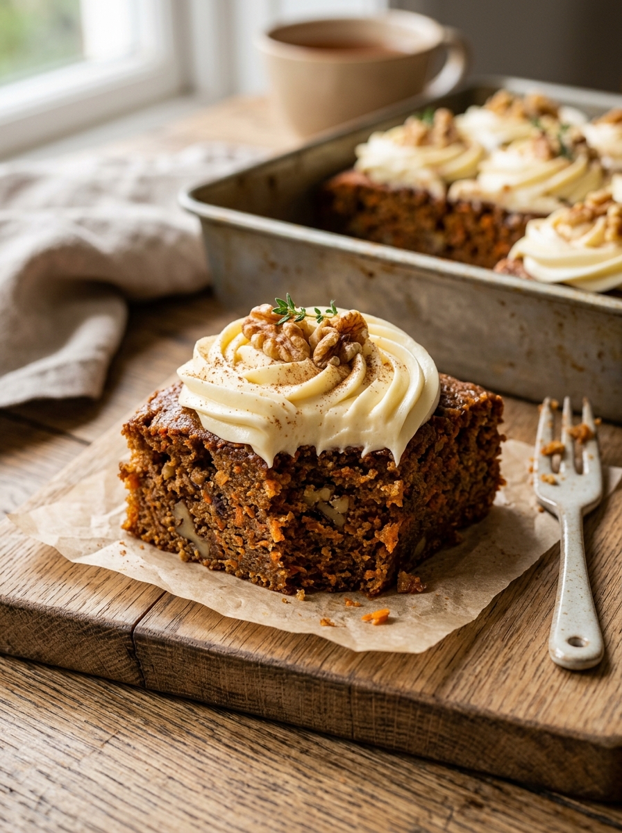 Mary Berry Carrot Cake Tray Bake Recipe