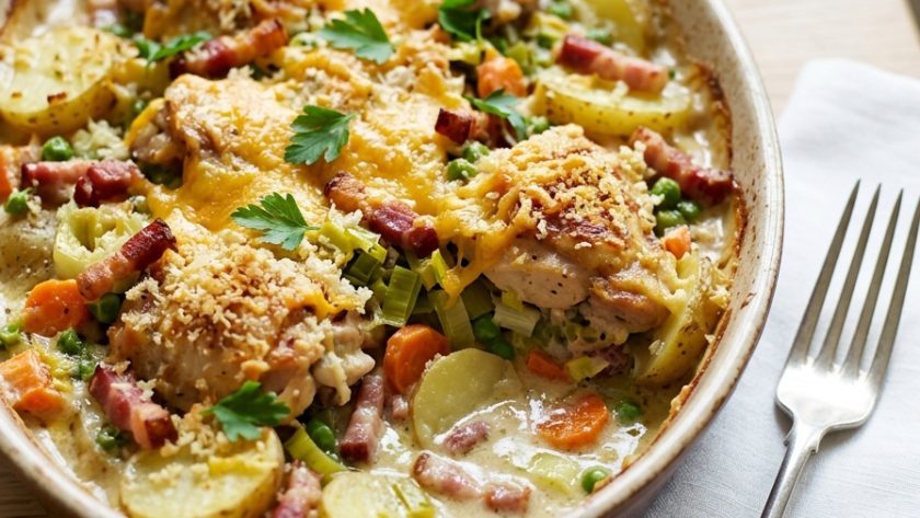 Mary Berry Chicken and Bacon Casserole Recipe