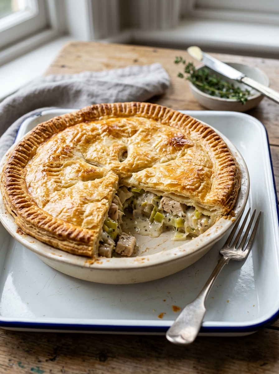 Mary Berry Chicken and Leek Pie Recipe 3 Mary Berry Chicken and Leek Pie Recipe