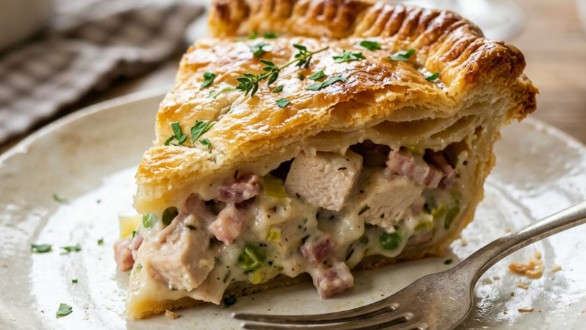 Mary Berry Chicken and Bacon Pie Recipe