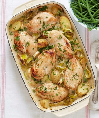 Mary Berry Chicken and Leek Casserole