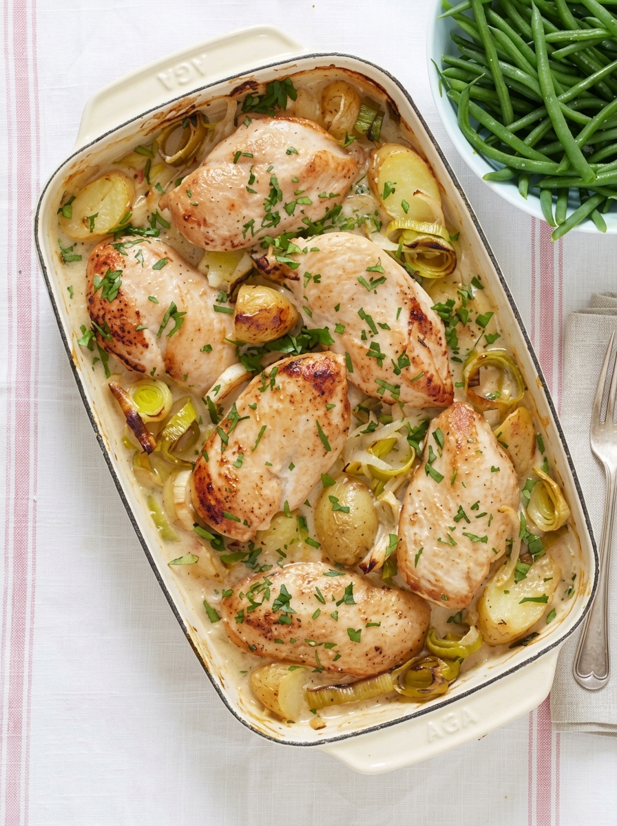 Mary Berry Chicken and Leek Casserole Recipe 3 Mary Berry Chicken and Leek Casserole