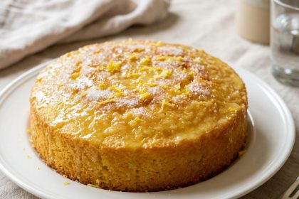 Mary Berry Lemon Drizzle Round Cake Recipe