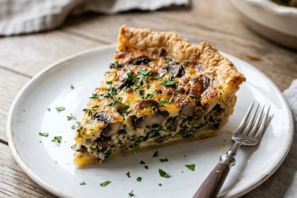 Mary Berry Mushroom Quiche Recipe