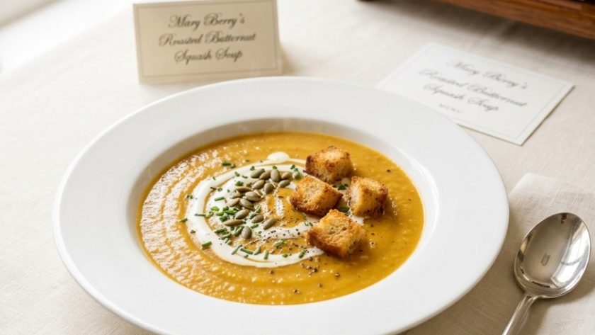 Mary Berry Roasted Butternut Squash Soup Recipe 1 Mary Berry Roasted Butternut Squash Soup Recipe