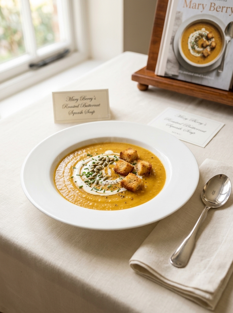Mary Berry Roasted Butternut Squash Soup Recipe 3 Mary Berry Roasted Butternut Squash Soup Recipe