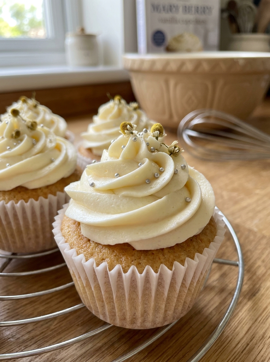 Mary Berry Vanilla Cupcakes Recipe