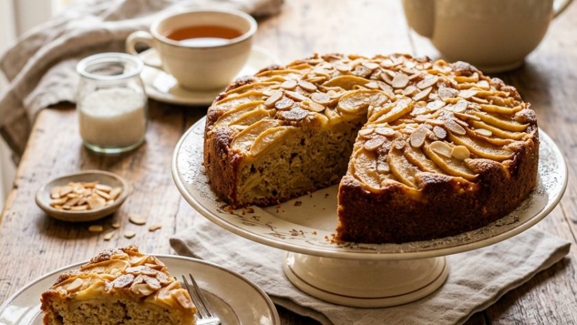 Mary Berry Apple and Almond Cake Recipe