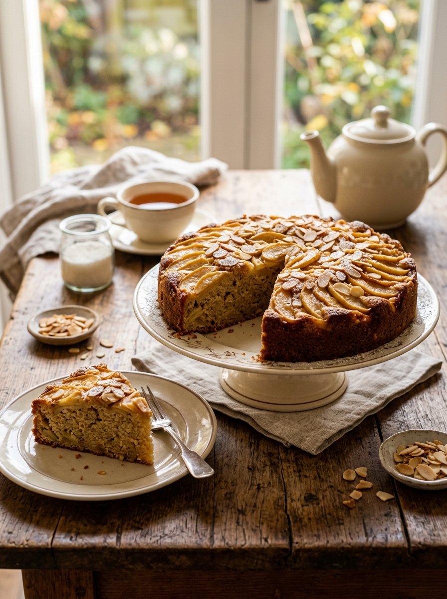 Mary Berry Apple and Almond Cake Recipe