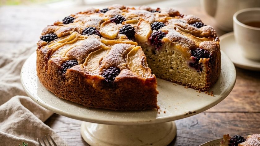 Mary Berry Apple and Blackberry Cake Recipe 1 Mary Berry Apple and Blackberry Cake Recipe