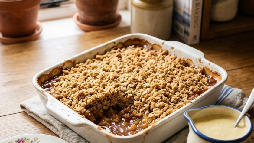 Mary Berry Apple and Cinnamon Crumble Recipe