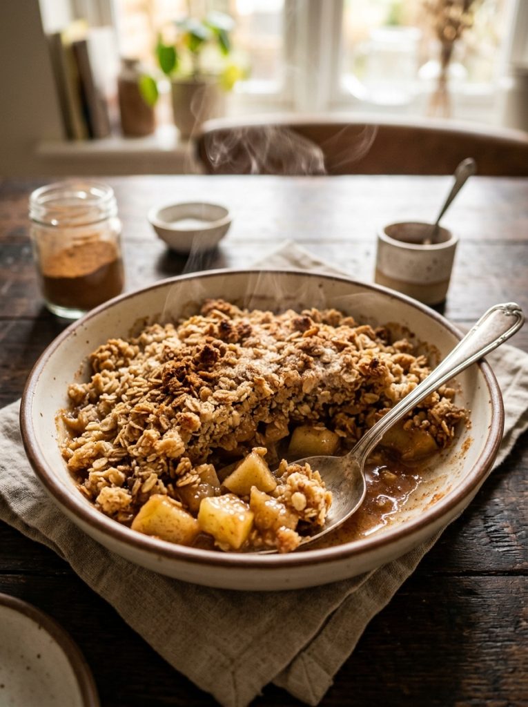 Mary Berry Apple and Cinnamon Crumble Recipe