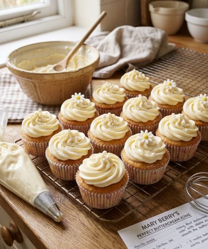 Mary Berry Buttercream Icing for Cupcakes