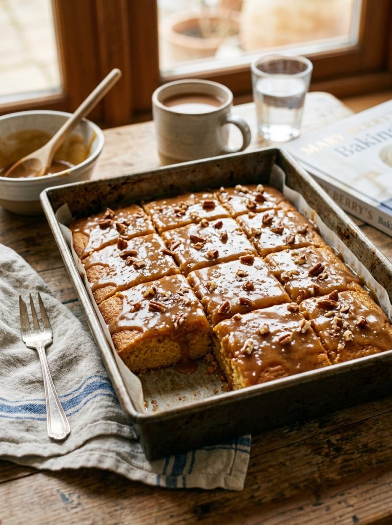 Mary Berry Butterscotch Traybake Recipe 2 Mary Berry Butterscotch Traybake Recipe