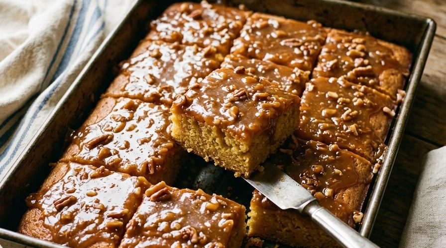 Mary Berry Butterscotch Traybake Recipe 1 Mary Berry Butterscotch Traybake Recipe