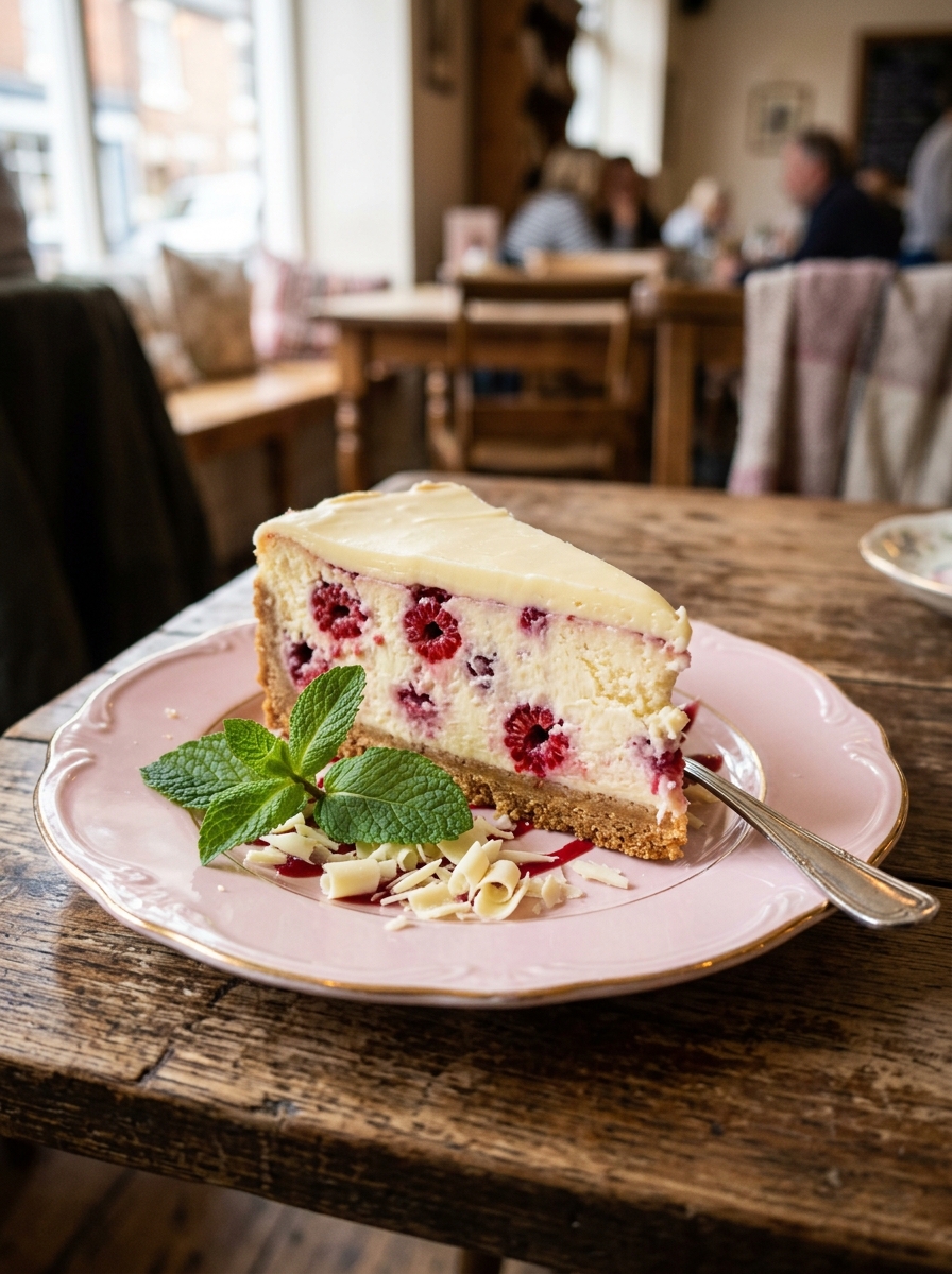 Mary Berry Raspberry and White Chocolate Cheesecake Recipe