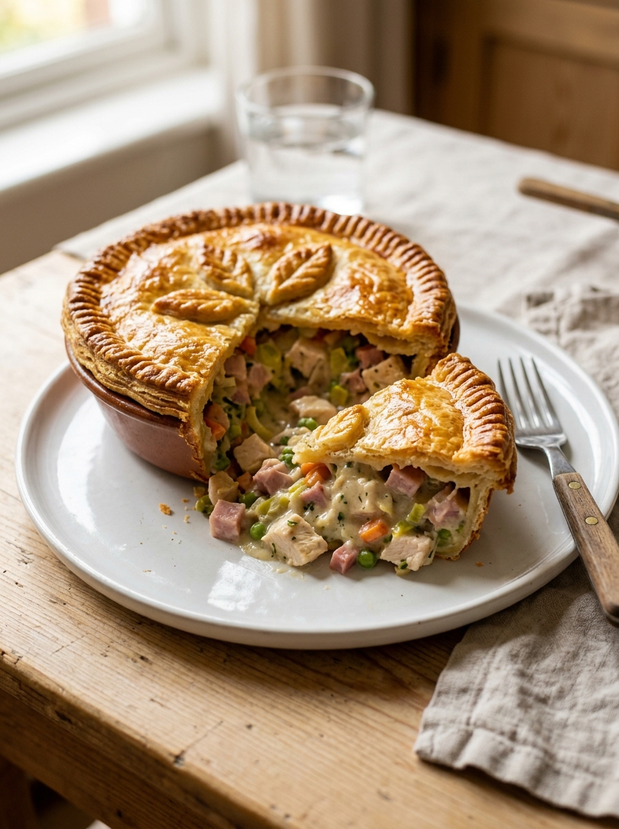 Mary Berry Chicken and Ham Pie Recipe 3 Mary Berry Chicken and Ham Pie Recipe