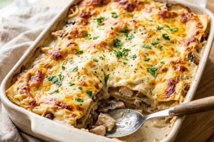 Mary Berry Chicken and Mushroom Lasagne Recipe 9 Mary Berry Chicken and Mushroom Lasagne Recipe