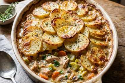 Mary Berry Chicken Hotpot with Potato Topping Recipe