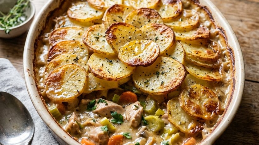 Mary Berry Chicken Hotpot with Potato Topping Recipe
