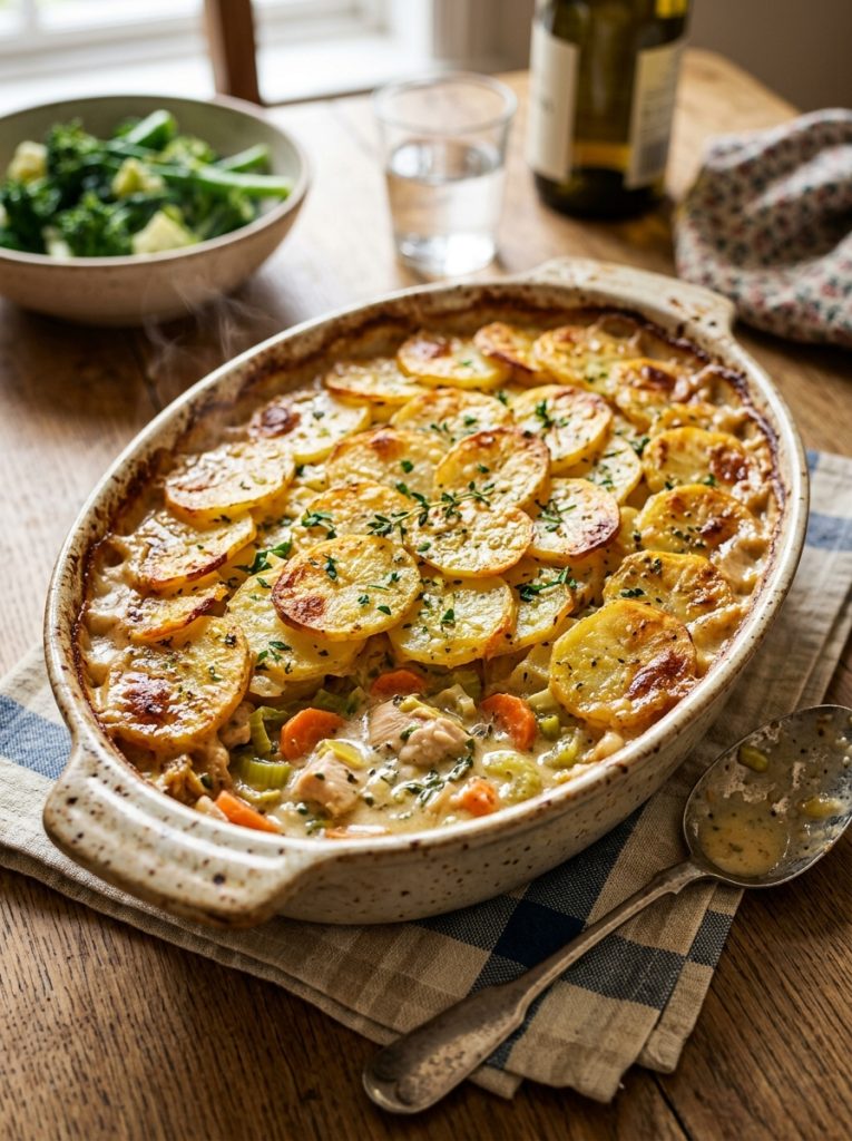 Mary Berry Chicken Hotpot with Potato Topping Recipe