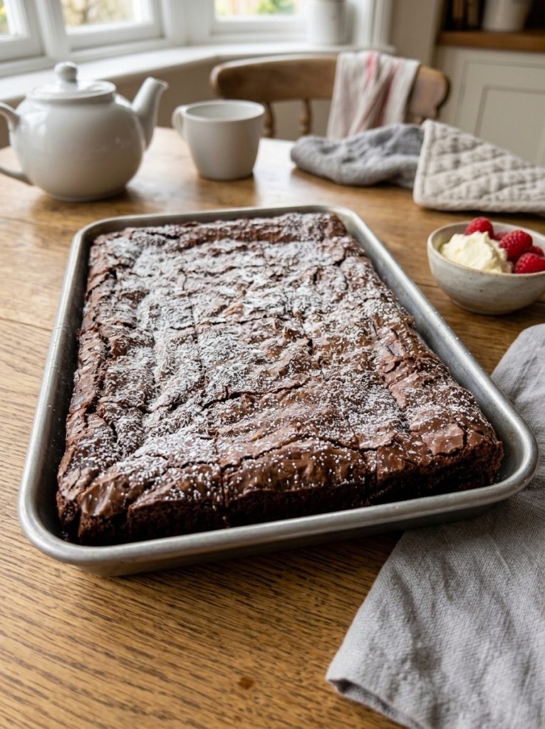 Mary Berry Chocolate Brownie Traybake Recipe 2 Mary Berry Chocolate Brownie Traybake Recipe