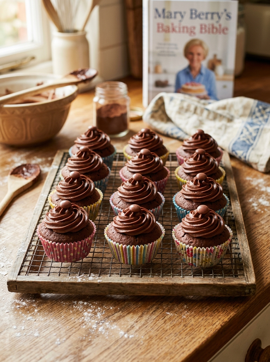 Mary Berry Chocolate Fairy Cakes Recipe