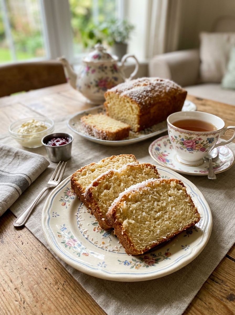 Mary Berry Coconut Loaf Cake Recipe
