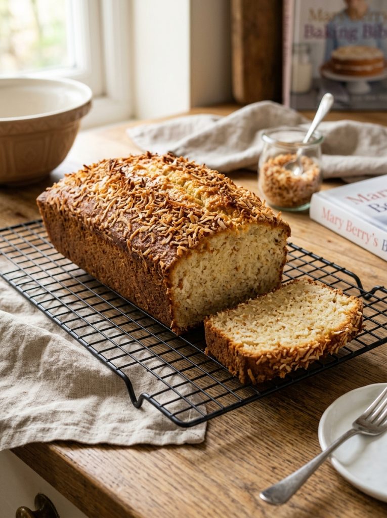 Mary Berry Coconut Loaf Cake Recipe