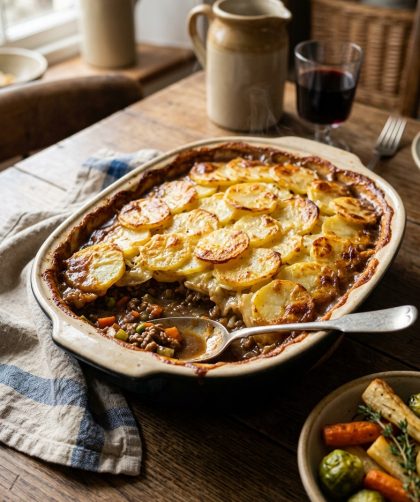Mary Berry Cottage Pie with Dauphinoise Potatoes Recipe