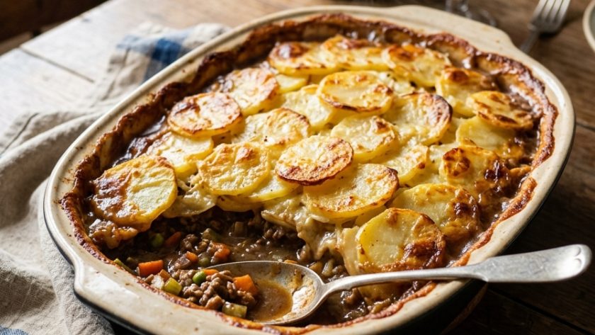 Mary Berry Cottage Pie with Dauphinoise Potatoes Recipe