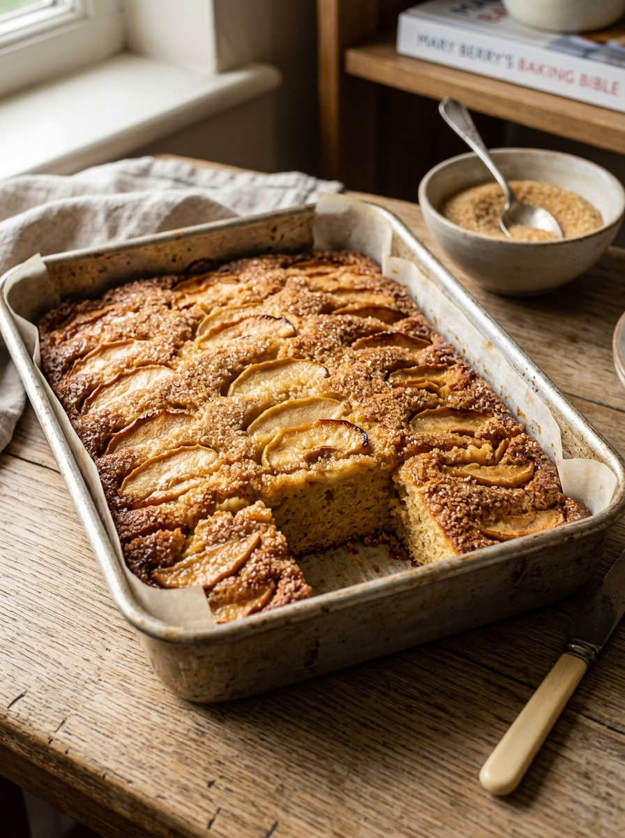 Mary Berry Dorset Apple Traybake Recipe