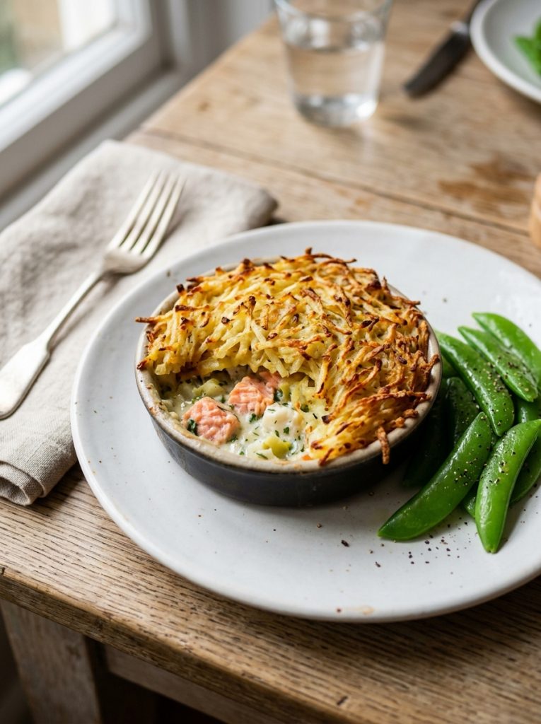 Mary Berry Fish Pie with Rosti Topping Recipe