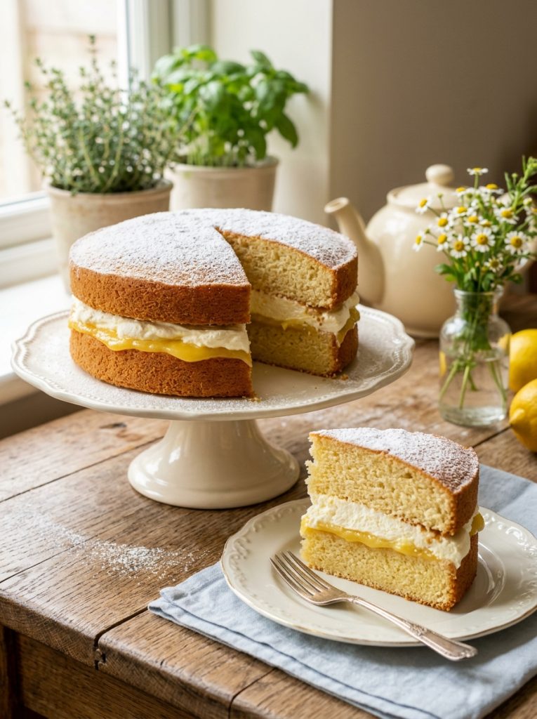 Mary Berry Lemon Victoria Sponge Recipe 2 Mary Berry Lemon Victoria Sponge Recipe
