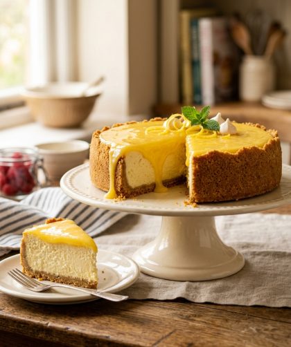 Mary Berry Lemon Curd Cheesecake Recipe