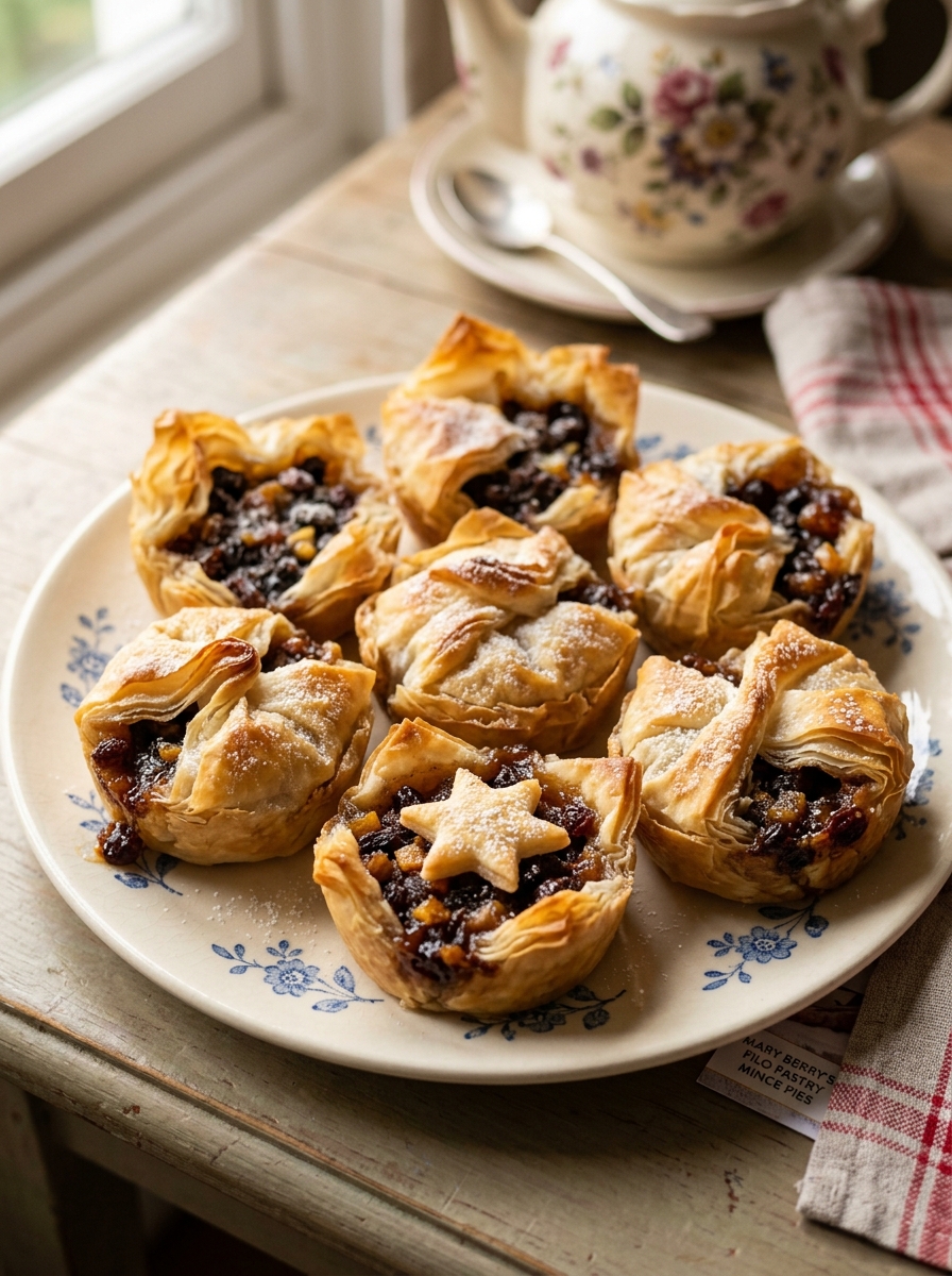 Mary Berry Filo Pastry Mince Pies Recipe 3 Mary Berry Filo Pastry Mince Pies Recipe