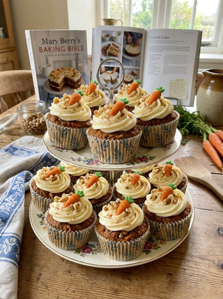 Mary Berry Carrot Cake Cupcakes Recipe 2 Mary Berry Carrot Cake Cupcakes Recipe
