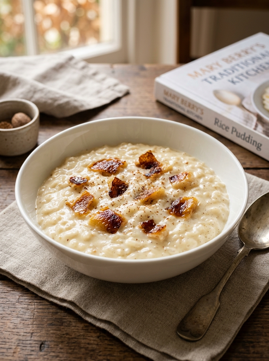 Mary Berry Traditional UK Rice Pudding Recipe 3 Mary Berry Traditional UK Rice Pudding Recipe