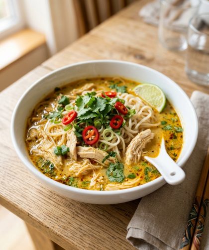 Mary Berry Thai Chicken Noodle Soup Recipe