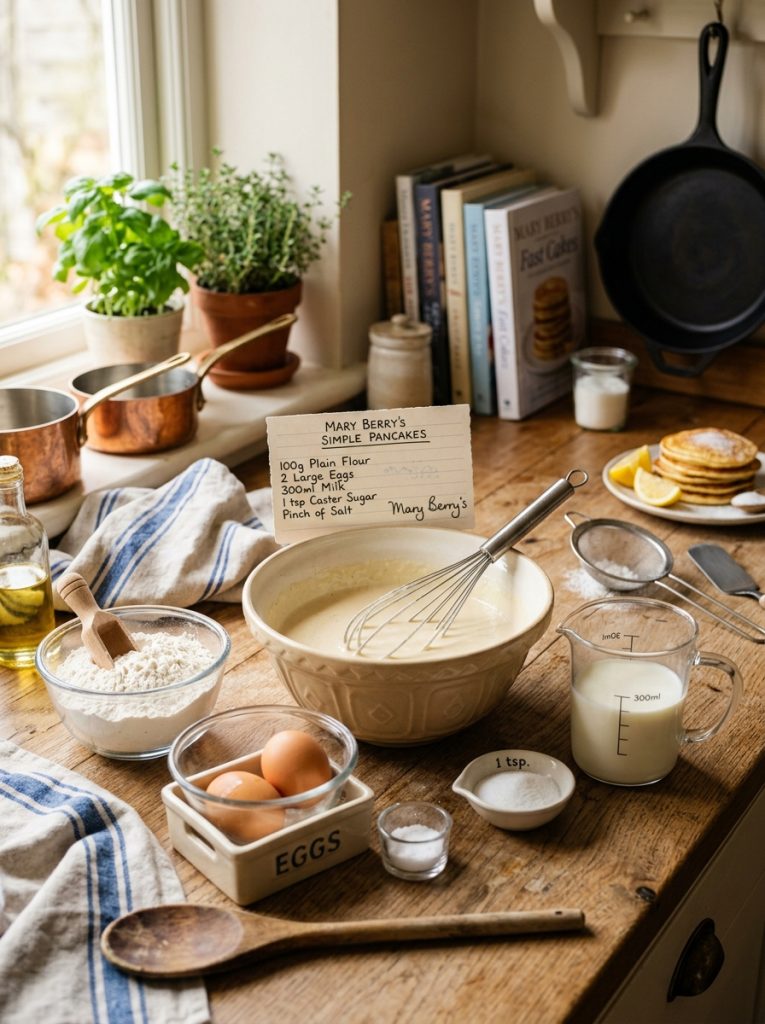 Mary Berry Simple Pancake Mixture Recipe
